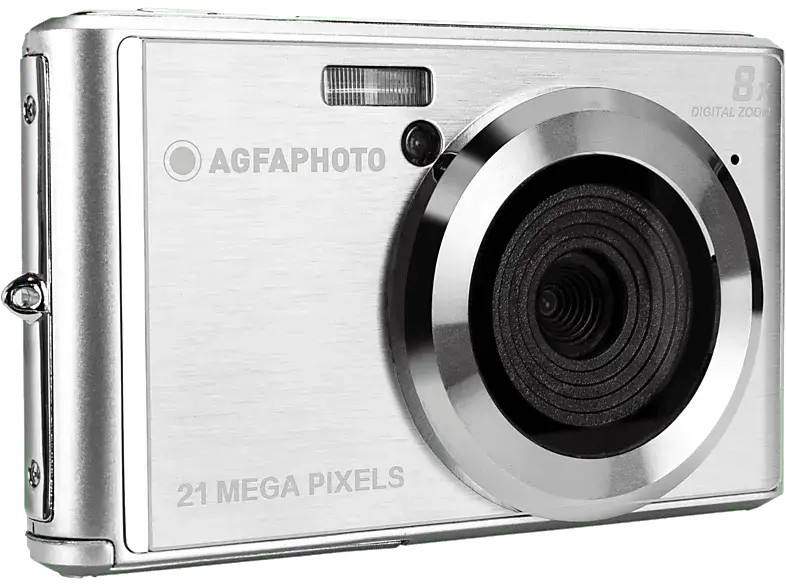 AgfaPhoto Compact Cam DC5200 Digitalkamera, Silber