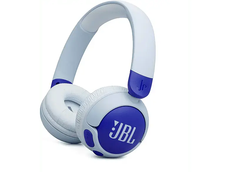 JBL Junior 320BT Bluetooth On-Ear-Kopfhörer für Kinder, Blue