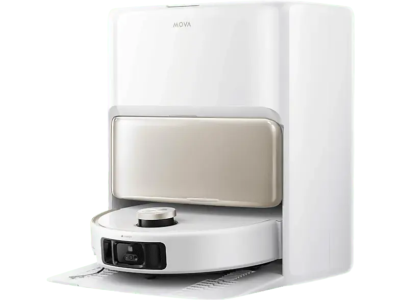 Dreame Mova V50 Ultra Complete Saug- und Wischroboter (Weiß, Laufzeit: Saugmodus: 100 Minuten/ Wischmodus: 110 Minuten)