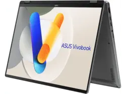ASUS Vivobook 16 Flip TP3607SA-RJ068W Copilot+ PC Zoll, WQXGA+, Intel® Core™ Ultra 7 Prozessor 256V, GB RAM, 1 TB SSD, Windows 11 Home, Arc™ GPU, Schwarz/Grau