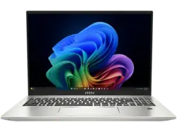 MSI PRESTIGE A16 AI+ A3HMG-036 Copilot+ PC 16 Zoll, QHD+, AMD Ryzen™ AI 9 365, 32 GB RAM, 1000 SSD, Windows 11 Home, Radeon™ 880M, Urban Silver