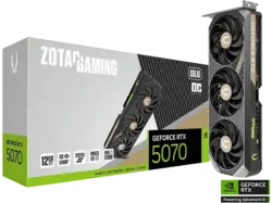 ZOTAC Gaming GeForce RTX 5070 SOLID OC - Grafikkarte; Gaming Grafikkarte