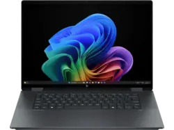 HP OmniBook X FlipNGAI 16-as0900ng Copilot+ PC 16 Zoll, 3K, Intel® Core™ Ultra 7 Prozessor 258V, 32 GB RAM, 2 TB SSD, Windows 11 Home, Arc™ GPU, Glacier Silver