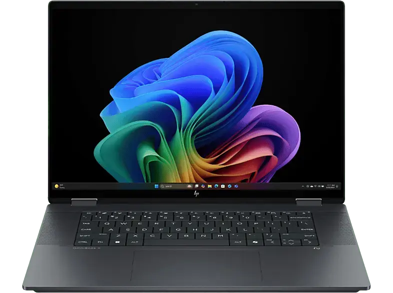 HP OmniBook X FlipNGAI 16-as0900ng Copilot+ PC 16 Zoll, 3K, Intel® Core™ Ultra 7 Prozessor 258V, 32 GB RAM, 2 TB SSD, Windows 11 Home, Arc™ GPU, Glacier Silver