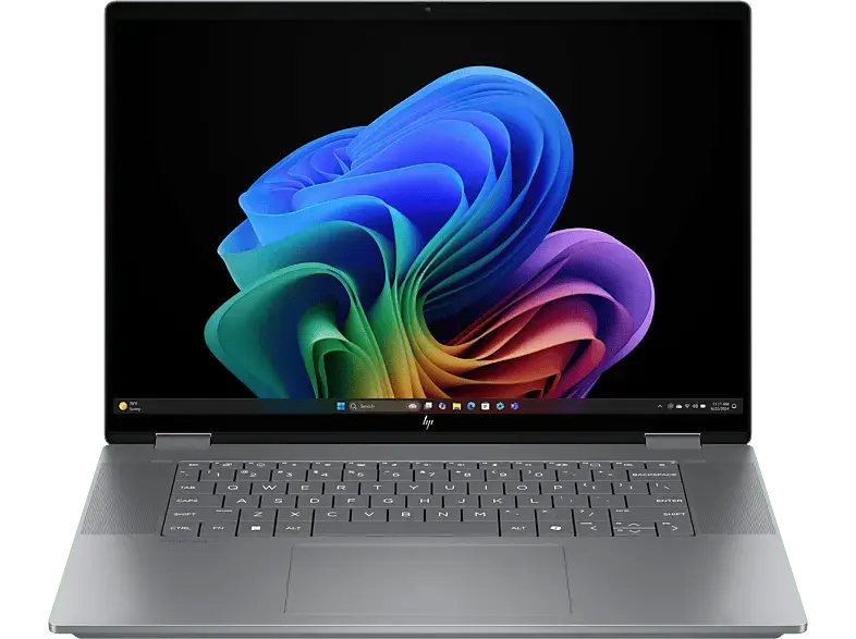 HP OmniBook X FlipNGAI 16-ar0903ng 13.3 Zoll WQXGA Copilot+ PC, AMD Ryzen™ AI 5 340, 32 GB RAM, 512 SSD, Radeon™ 840M, Windows 11 Home, Silber