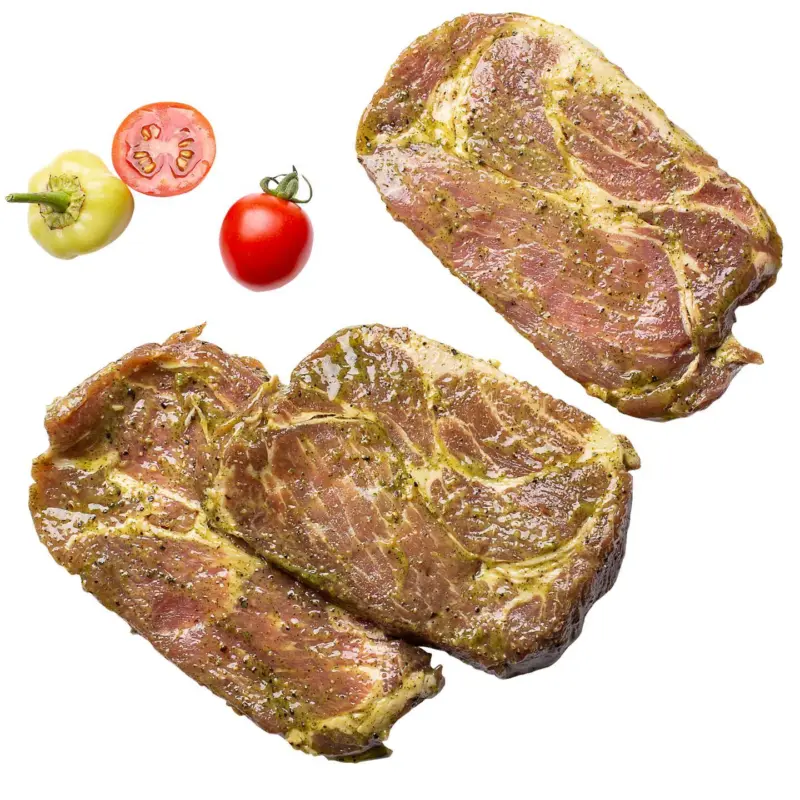 Свински стек врат от нашата витрина