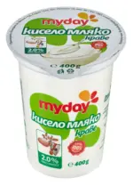 Kaufland хипермаркет My Day Кисело мляко 2% масленост - до 19-10-25