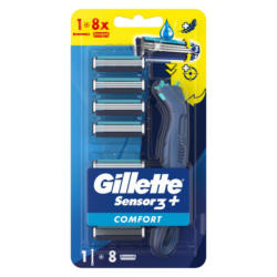 GILLETTE Самобръсначка Sensor 3 + 8 ножчета