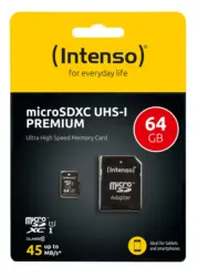 Intenso Micro SD карта/USB-Stick 64GB
