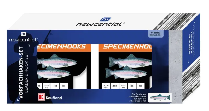 Newcential Комплект куки за риболов, различни видове