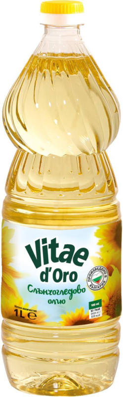 VITAE D'ORO Олио слънчогледово до 6 бр. на покупка