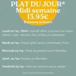 Crocodile Plat Du Jour - au 25.04.2025
