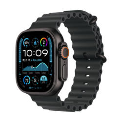 Смарт часовник APPLE WATCH ULTRA 2 CELL BLACK TITANIUM BLACK OCEAN BAND MX4P3 49 MM, GPS, WLAN, ПУЛСОМЕР, SPO2