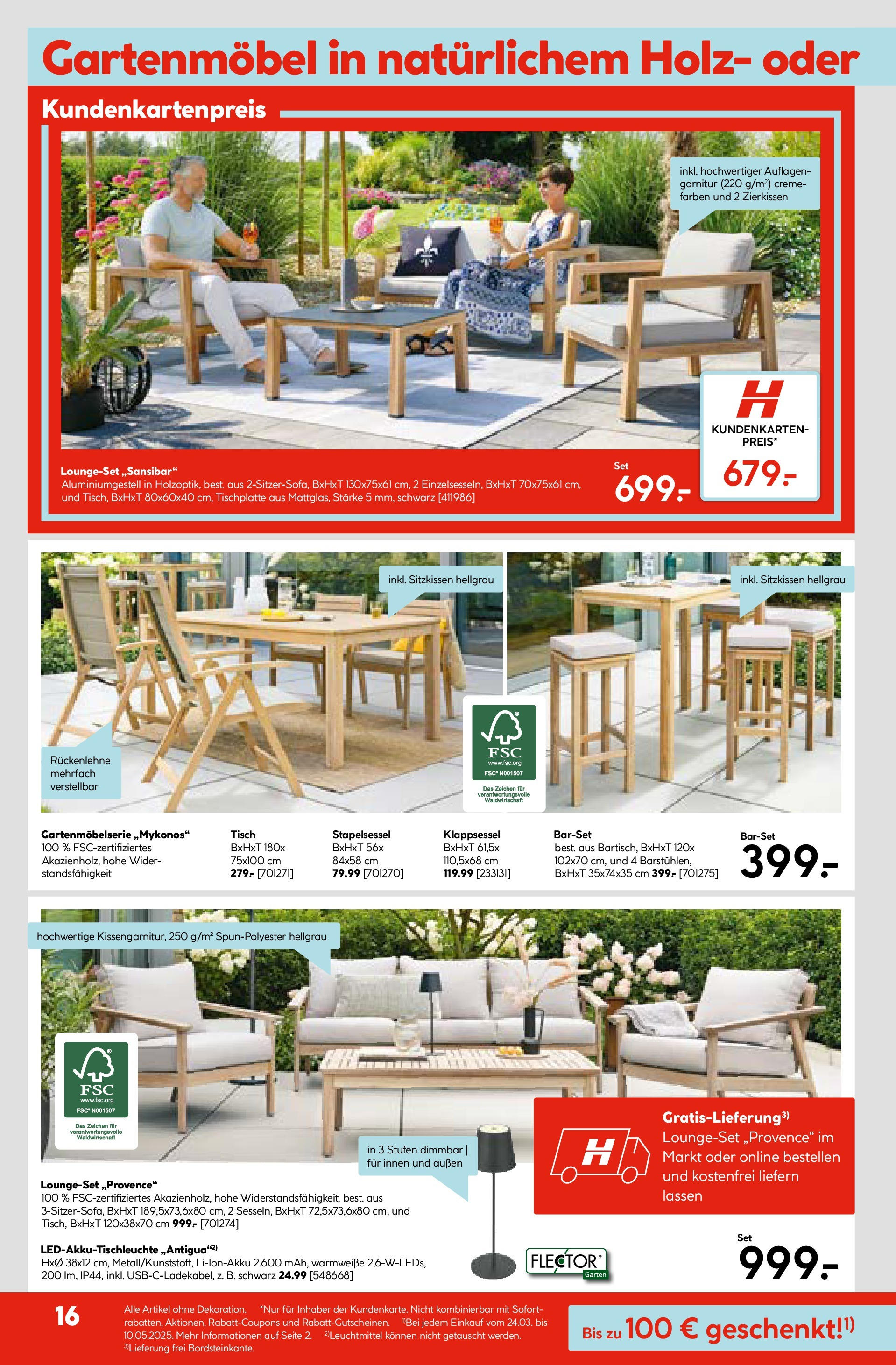 HELLWEG Vöcklabruck (30.04.2025) || Aktuelle Angebote | Seite: 18 | Produkte: Tisch, Gartenmöbel, Creme HELLWEG Vöcklabruck von 30.04.2025 - Aktuelle Angebote | Seite: 18 | Produkte: Tisch, Gartenmöbel, Creme