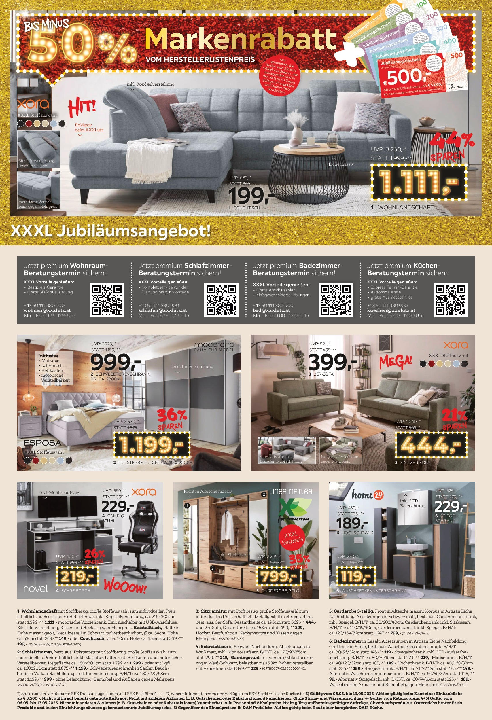 XXXLutz Prospekt aktuell von 06.05.2025 - Aktuelle Angebote | Seite: 2 | Produkte: Matratze, Kissen, Schrank, Spiegel