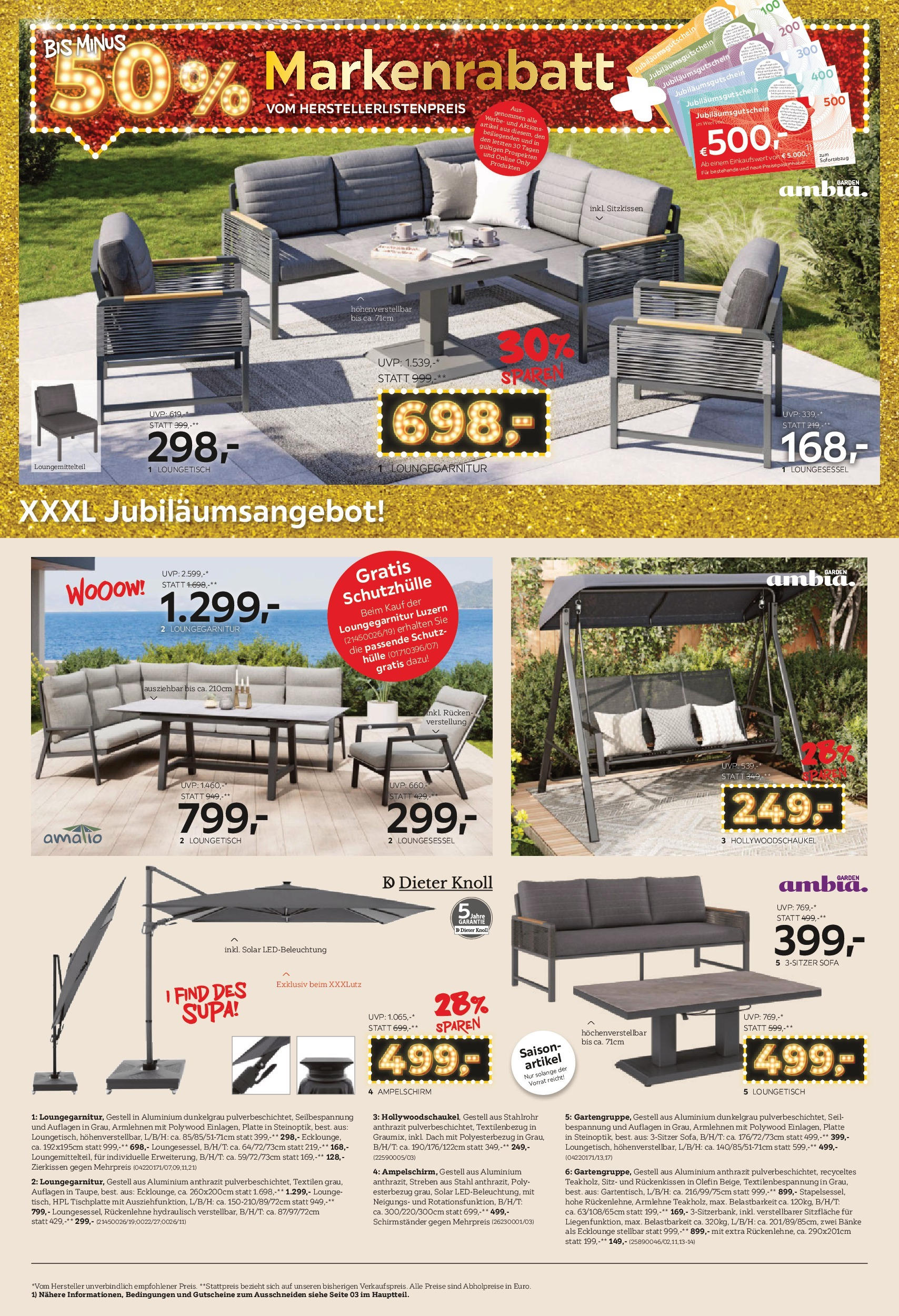 XXXLutz Prospekt aktuell von 06.05.2025 - Aktuelle Angebote | Seite: 6 | Produkte: Hülle, Sofa