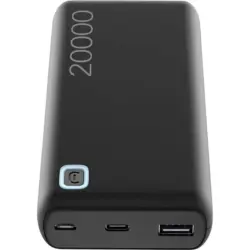 CELLULARLINE Powerbank Essence 20.000 mAh 12W schwarz