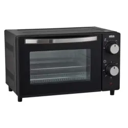SILVA HOMELINE Mini-Backofen 10 Liter 650 Watt schwarz