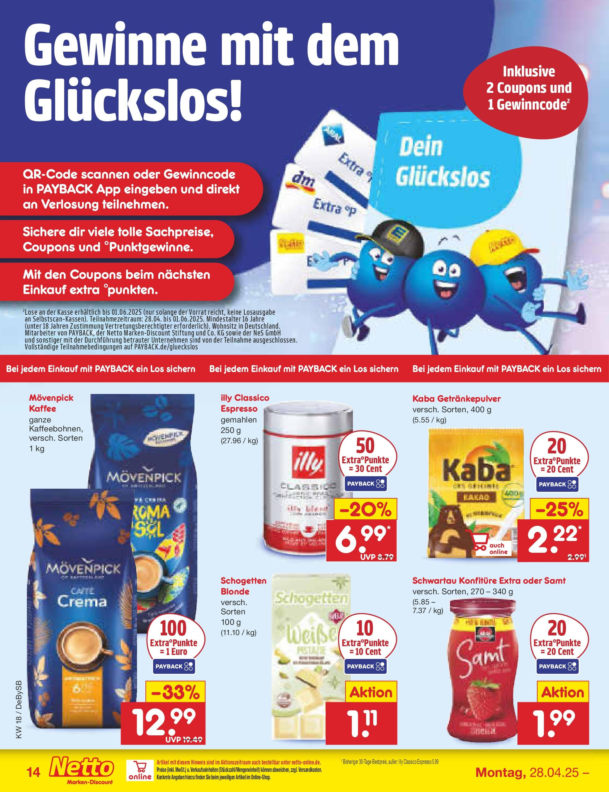 Netto Marken-Discount - Netto: Wochenangebote (ab 27.04.2025) » Angebote | Seite: 14 | Produkte: Kaffee, Movenpick kaffee, Schogetten Netto Marken-Discount - Netto: Wochenangebote (ab 27.04.2025) » Angebote | Seite: 14 | Produkte: Kaffee, Movenpick kaffee, Schogetten
