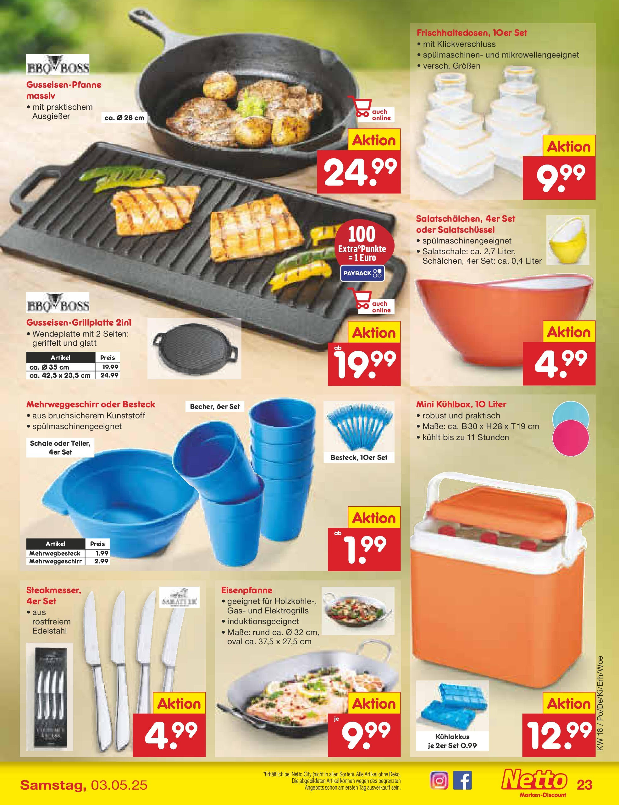 Netto Marken-Discount - Netto: Wochenangebote (ab 27.04.2025) » Angebote | Seite: 23 | Produkte: Grill, Box, Steak Netto Marken-Discount - Netto: Wochenangebote (ab 27.04.2025) » Angebote | Seite: 23 | Produkte: Grill, Box, Steak