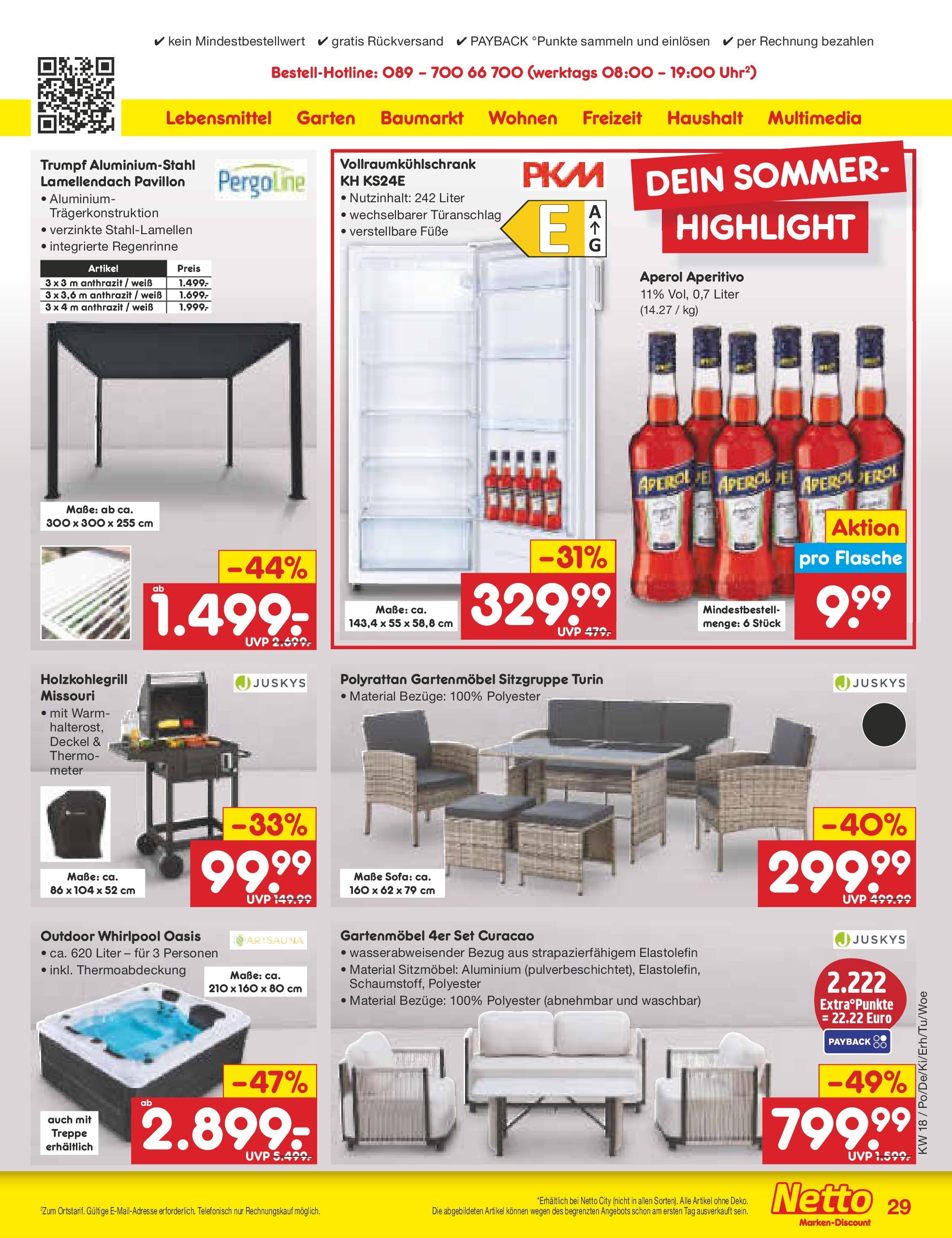 Netto Marken-Discount - Netto: Wochenangebote (ab 27.04.2025) » Angebote | Seite: 29 | Produkte: Thermometer, Sofa, Gartenmöbel, Aperol Netto Marken-Discount - Netto: Wochenangebote (ab 27.04.2025) » Angebote | Seite: 29 | Produkte: Thermometer, Sofa, Gartenmöbel, Aperol
