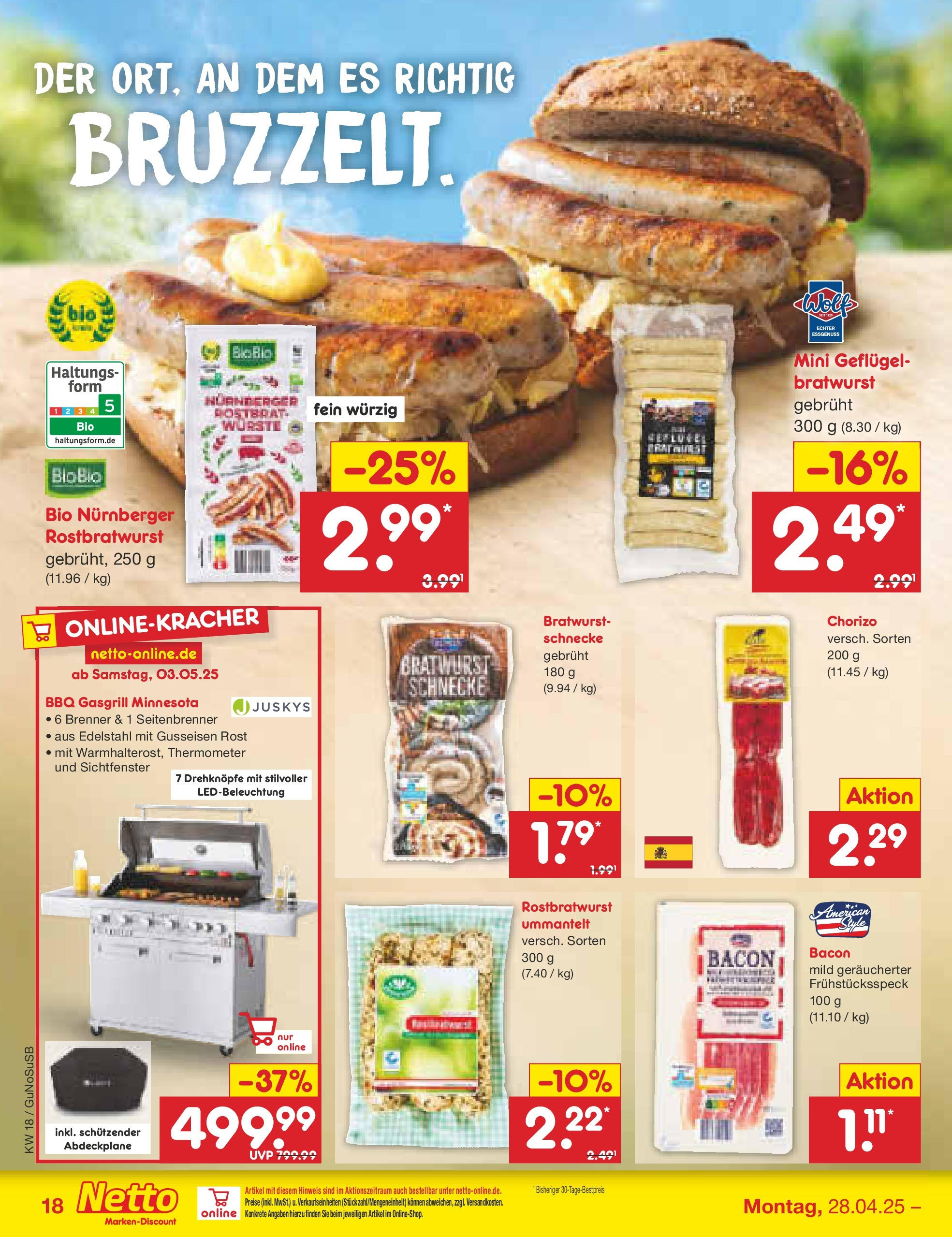 Netto Marken-Discount - Netto: Wochenangebote (ab 27.04.2025) » Angebote | Seite: 18 | Produkte: Grill, Thermometer, Bratwurst Netto Marken-Discount - Netto: Wochenangebote (ab 27.04.2025) » Angebote | Seite: 18 | Produkte: Grill, Thermometer, Bratwurst