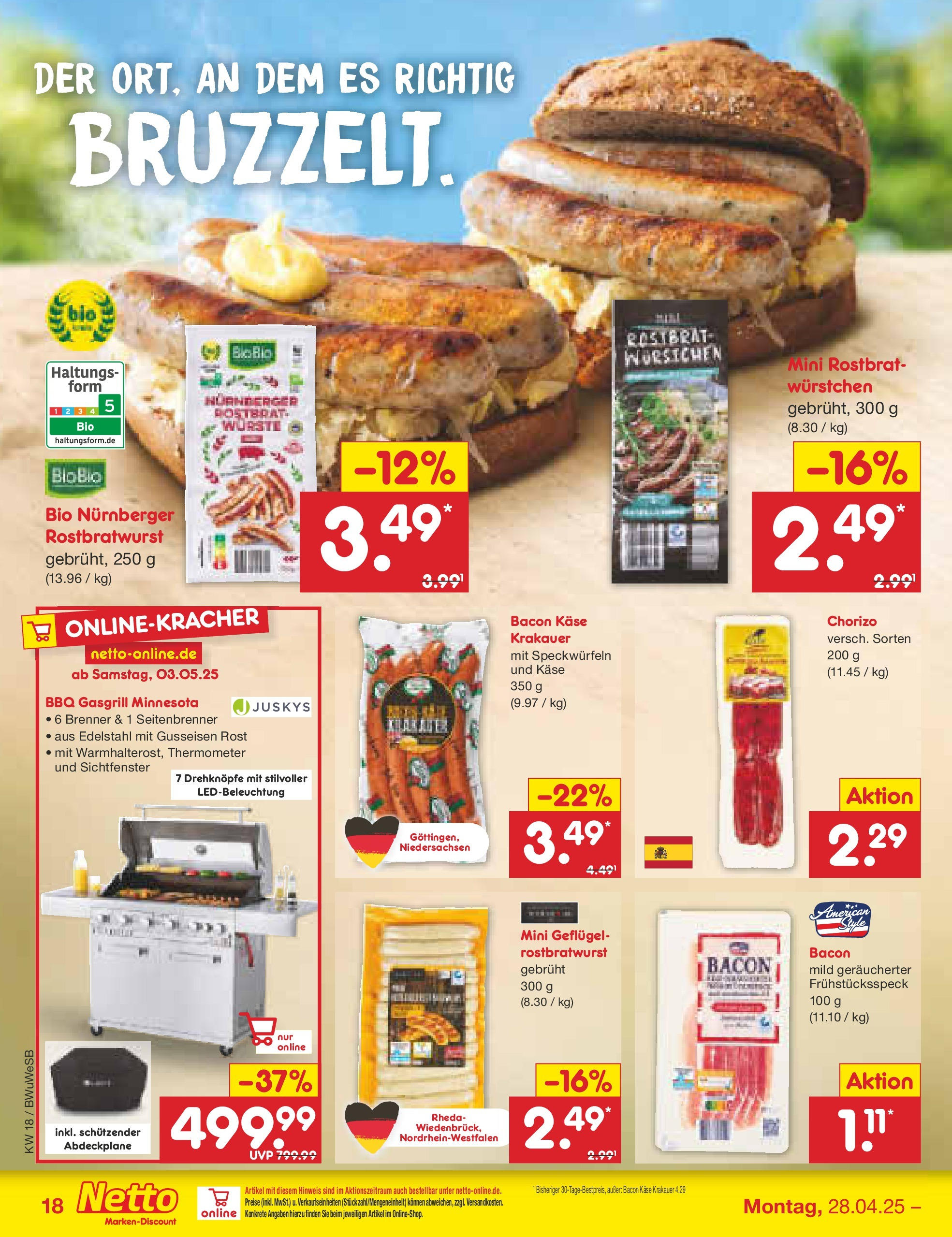 Netto Marken-Discount - Netto: Wochenangebote (ab 27.04.2025) » Angebote | Seite: 18 | Produkte: Grill, Thermometer, Käse Netto Marken-Discount - Netto: Wochenangebote (ab 27.04.2025) » Angebote | Seite: 18 | Produkte: Grill, Thermometer, Käse