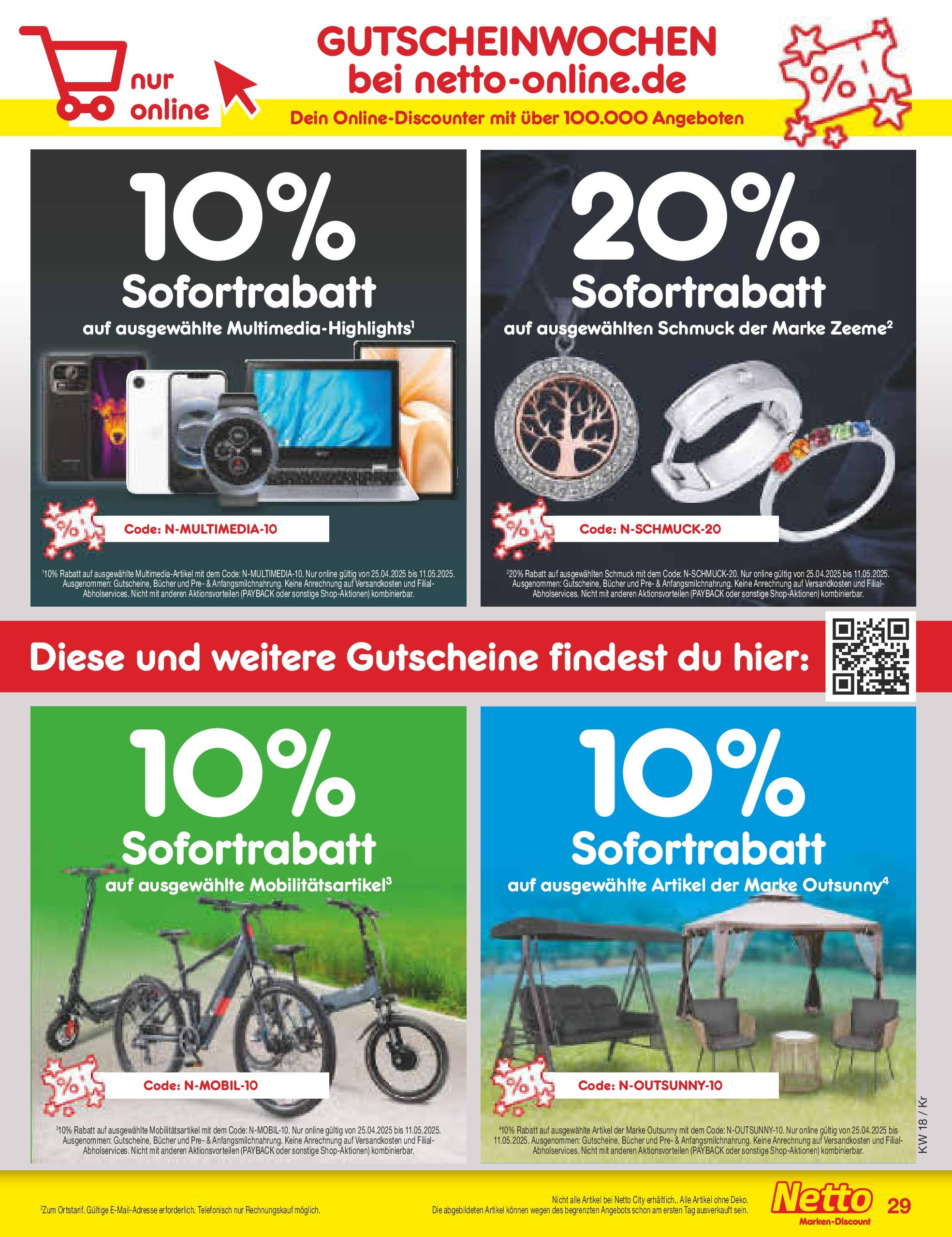 Netto Marken-Discount - Netto: Wochenangebote (ab 27.04.2025) » Angebote | Seite: 29 Netto Marken-Discount - Netto: Wochenangebote (ab 27.04.2025) » Angebote | Seite: 29