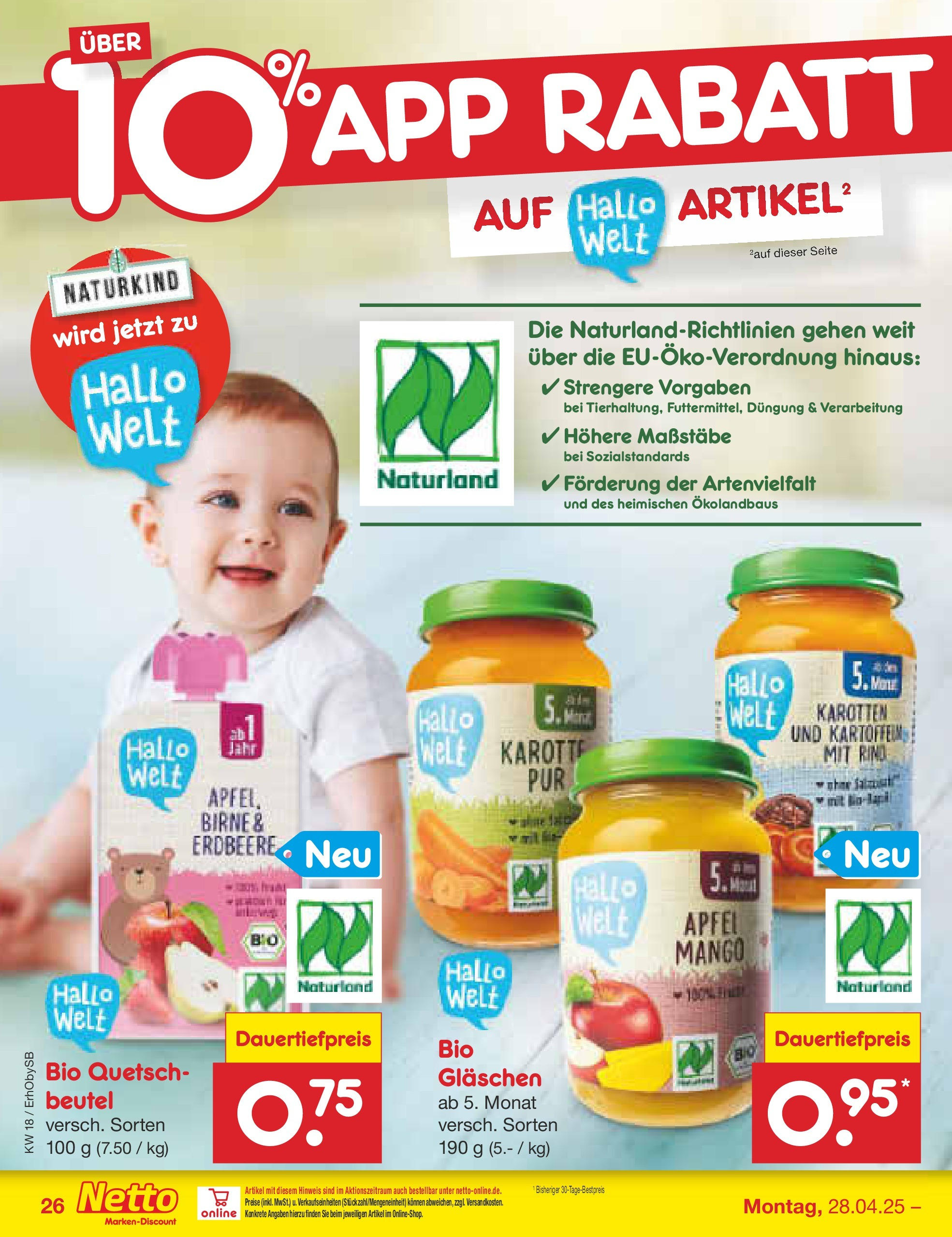 Netto Marken-Discount - Netto: Wochenangebote (ab 27.04.2025) » Angebote | Seite: 26 | Produkte: Äpfel, Mango, Birne, Karotte Netto Marken-Discount - Netto: Wochenangebote (ab 27.04.2025) » Angebote | Seite: 26 | Produkte: Äpfel, Mango, Birne, Karotte