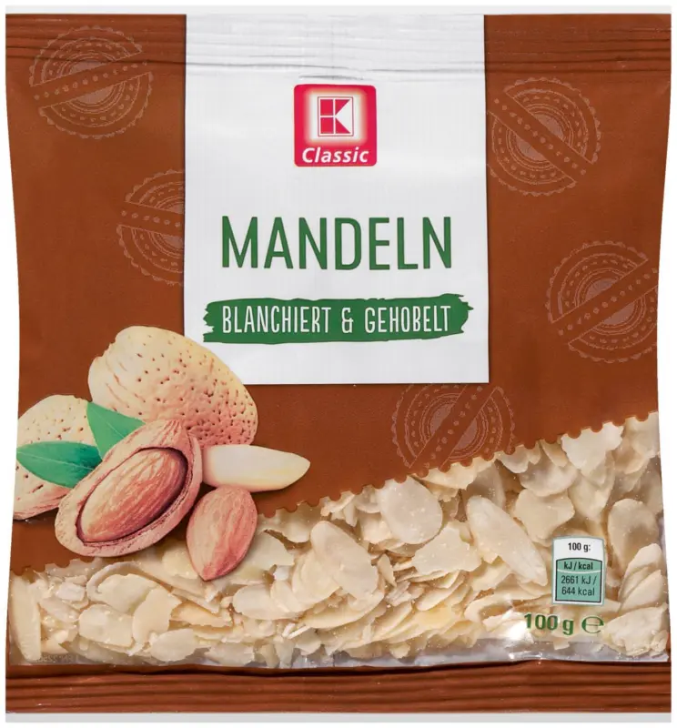 K-Classic Бланширани бадеми различни видове