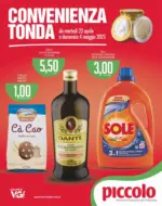 Supermercati Piccolo Convenienza tonda! - al 04.05.2025