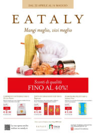 DAL 22 APRILE AL 14 MAGGIO