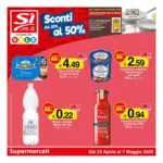 Si con te supermercati Sconti dal 25% al 50% - al 07.05.2025