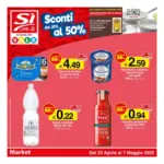 Si con te Sconti dal 25% al 50% - al 07.05.2025