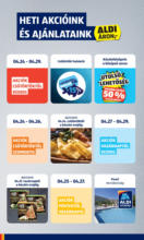 Aldi újság érvényessége 2025.04.29.-iG