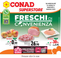 Volantino Conad del 22.04.2025 | Pagina: 17 | Prodotti: Birra, Pesca, The, Fanta