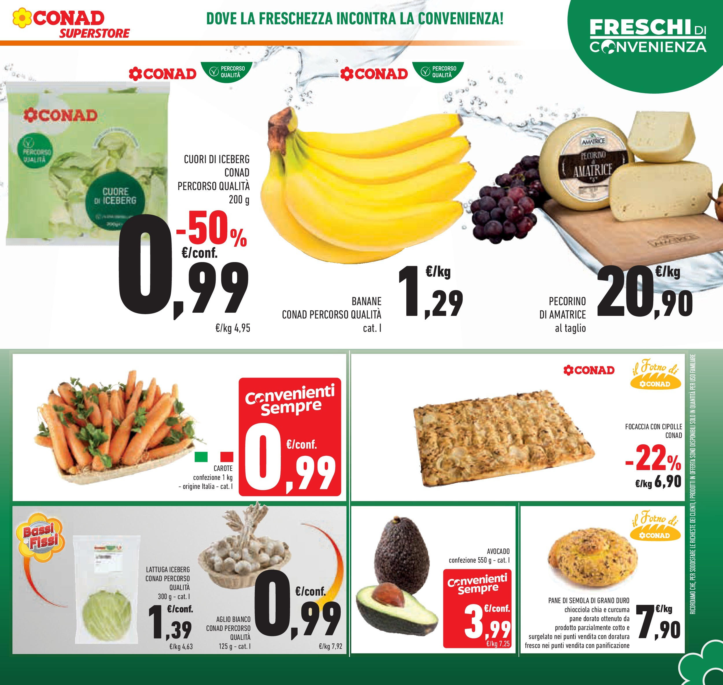 Prossimo volantino Conad dal 22/04/2025 ⏳ Anteprima | Pagina: 7 | Prodotti: Banane, Carote, Aglio, Il forno Prossimo volantino Conad dal 22/04/2025 > Anteprima | Pagina: 7 | Prodotti: Banane, Carote, Aglio, Il forno