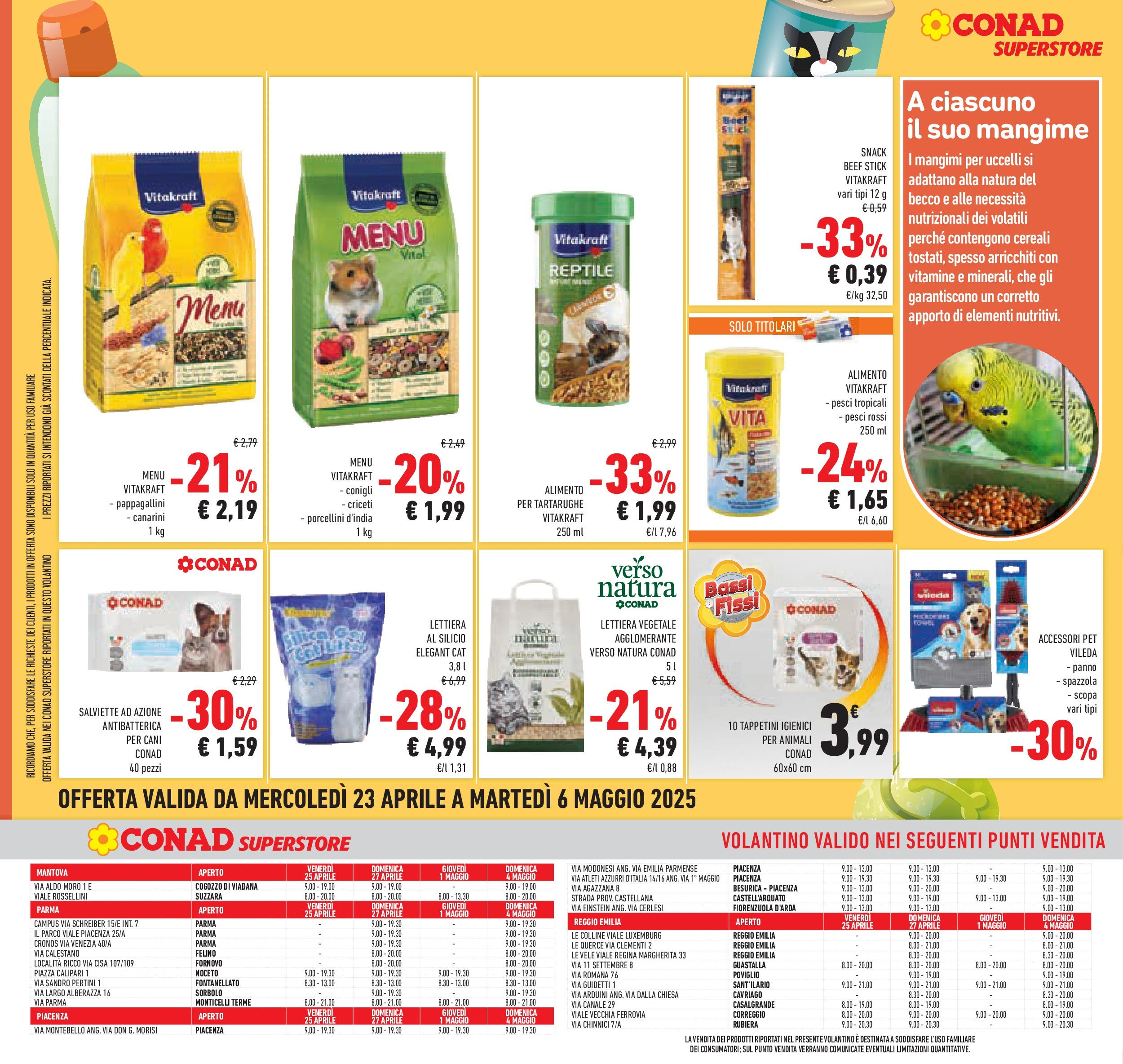 Prossimo volantino Conad dal 22/04/2025 ⏳ Anteprima | Pagina: 24 | Prodotti: Spazzola, Cereali, Scopa Prossimo volantino Conad dal 22/04/2025 > Anteprima | Pagina: 24 | Prodotti: Spazzola, Cereali, Scopa
