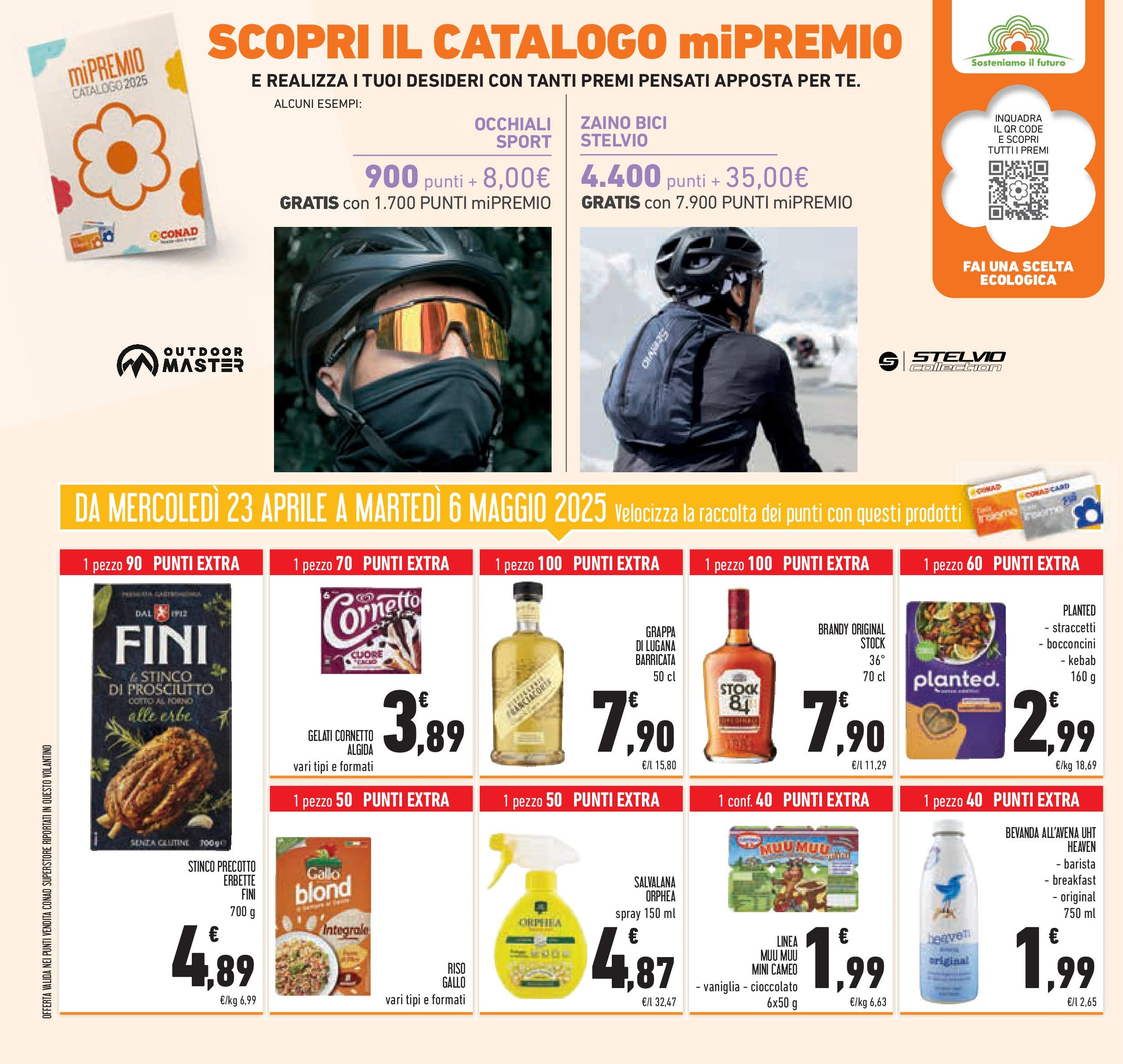 Prossimo volantino Conad dal 22/04/2025 ⏳ Anteprima | Pagina: 36 | Prodotti: Riso, Cornetto, Zaino, Grappa Prossimo volantino Conad dal 22/04/2025 > Anteprima | Pagina: 36 | Prodotti: Riso, Cornetto, Zaino, Grappa