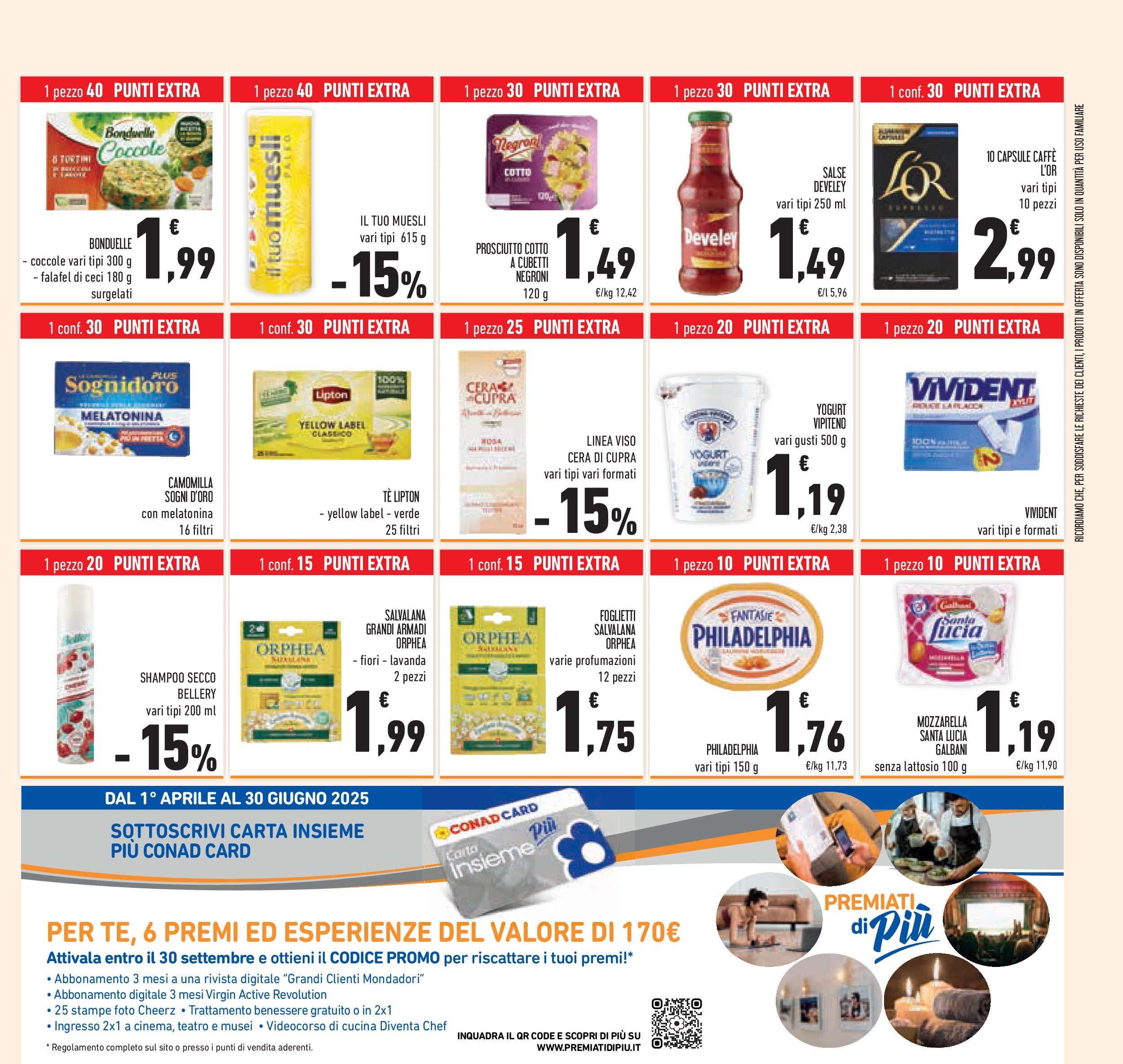 Prossimo volantino Conad dal 22/04/2025 ⏳ Anteprima | Pagina: 37 | Prodotti: Prosciutto Cotto, Tè, Ceci, Mozzarella Prossimo volantino Conad dal 22/04/2025 > Anteprima | Pagina: 37 | Prodotti: Prosciutto Cotto, Tè, Ceci, Mozzarella
