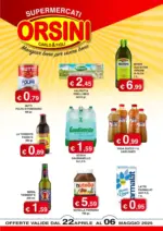 Orsini Market Offerte valide dal 22 aprile al 06 maggio - al 06.05.2025