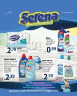 Serena Detersivi Offerte valido dal 22 aprile al 3 maggio - al 03.05.2025