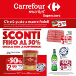 Carrefour Market Superstore Sconti fino al 50% - al 04.05.2025