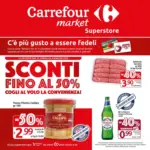 Carrefour Market Superstore Sconti fino al 50% - al 04.05.2025