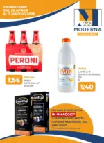 Moderna Cash Promozione dal 22 aprile al 7 maggio - al 07.05.2025