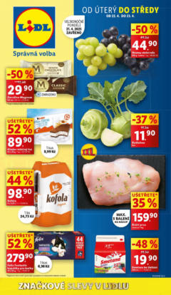 Náhled letáku Lidl - Lidl leták do 27.04.2025 od 22.04.2025