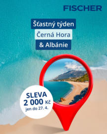 Šťastný týden Černá Hora & Albánie!