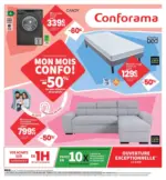 Conforama Mon mois Confo - au 26.05.2025