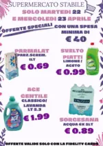 Supermercati Stabile Solo martedi e mercoledi - al 23.04.2025