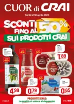 Supermercati Costa Poco Sconti fino al 50% - al 30.04.2025
